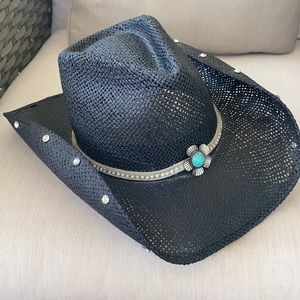Cowboy style beach hat